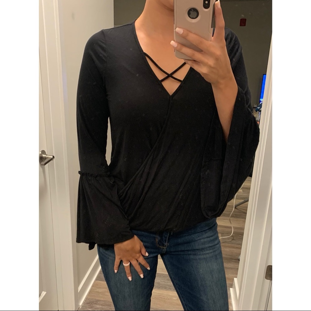 American Eagle Soft & Sexy Long Sleeve Top